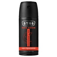 STR8 DEZODOR FÉRFIAKNAK ILLATOS SPRAY RED CODE 150ML FRISSÍTŐ