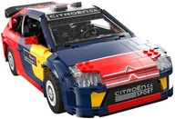 CADA AUTÓ ÉPÍTŐKOCKA MODELL CITROEN C4 WRC 2008 1569 ELEM