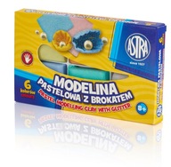 ASTRA MODELINA SZKOLNA BROKATOWA 6 KOL PASTELOWA