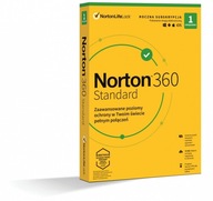 Symantec Norton 360 Standard 1 st. / 12 miesięcy BOX