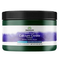 Suplement diety Swanson Health Products Calcium Citrate Powder wapń (calcium) proszek 227 ml 227 g