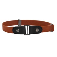 No Buckle Stretch Belts for Men And , Brown