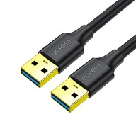 Kabel USB 3.0 A-A Ugreen US128 czarny 3m