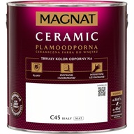 Farba ceramiczna ścienna Magnat 2,5 l Biały C45 mat