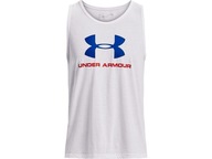 Koszulka Tank Top Under Armour Sportstyle Logo r. XL biała