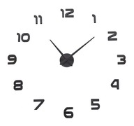 Zegar ścienny Gockowiak czarny 130cm