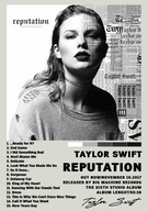 Taylor Swift Reputation Plakat Bez Ramki Obraz z albumem Prezent