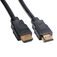 KABEL PRZEWÓD HDMI - HDMI Czarny Audio-video [Do monitora/projektora]