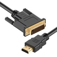 Kabel Interlook HB-2-2M-Black HDMI - DVI 2 m
