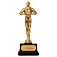 ARANY SZOBOR KÖSZÖNETNYILVÁNÍTÁS TANÚ JUTALOM ESKÜVŐ AJÁNDÉK