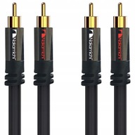 Kabel Nakamichi HQ Premium 2RCA - 2RCA OFC Audio Cable 2x RCA (cinch) - 2x RCA (cinch) 1 m