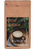 Kawa ziarnista Arabica Yankee Caffee Kunik Decaf Arabica Kawa ziarnista do ekspresu świeżo palona 1kg bezkofeinowa espresso crema 1000 g