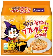 SAMYANG RAMEN QUATTRO CHEESE HALAL BULDAK 140G 5PACK