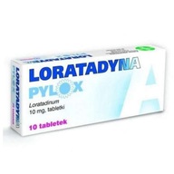 Loratadyna Pylox 10mg 10 tabl.