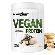 Odżywka białkowa białko roślinne Ironflex proszek 500 g smak waniliowy
