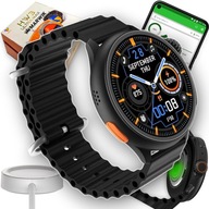 Smartwatch MARWIK ZEGAREK SMARTWATCH MĘSKI POLSKIE MENU czarny