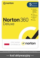 Norton Antywirus Norton 360 Deluxe 2024 5 st. / 12 miesięcy ESD