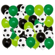 Girlanda Balonowa Łuk z Balonami Zielone Piłka Nożna Kibice Football Piłki