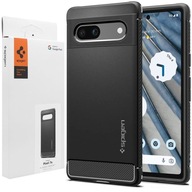 Plecki Spigen do Google Pixel 7a Tough Armor czarny geometryczny