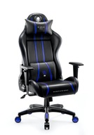 Fotel gamingowy Diablo Chairs X-One 2.0 ekoskóra czarno-niebieski
