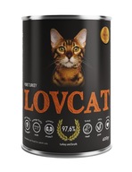 Mokra karma dla kota Lovcat Pure Indyk 400 g