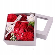 Flowerbox Pudełko Kwiaty Mydlane Róże