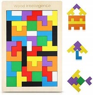 Układanka drewniana Alibaba puzzle 40 elementów