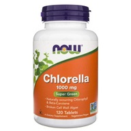 Chlorella Now foods tabletki 120 szt. 160 g