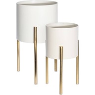 Kwietnik Home Styling Collection 36,5 cm metal