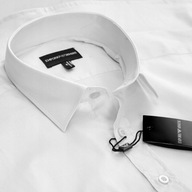 Emporio Armani koszula męska casual długi rękaw slim bawełna rozmiar XL