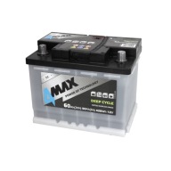 Аккумулятор 4max deep cycle 60ah 450wh p+ фото, цена