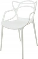Krzesło Dankor Design plastik biały 1 szt.