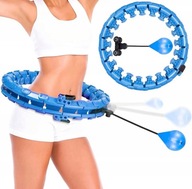 Hula hop z wypustkami SHC 34 cm odcienie niebieskiego