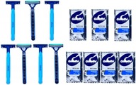 GILLETTE MASZYNKI DO GOLENIA BLUE II PLUS + ŻEL GRATIS ZESTAW