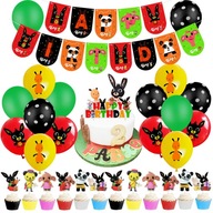 Zestaw Balony do Dekoracja Urodziny- Bing Bunny