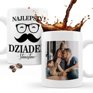 BÖGRE NAGYMAMA ÉS NAGYPAPA NAPJÁRA AJÁNDÉK NAGYPAPA + SAJÁT NÉV + FOTÓ
