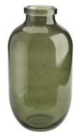 Sklenená váza dekorácia fľaše zelená loft w35
