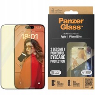 Szkło hartowane do iPhone 15 Pro, PanzerGlass, szkło antyrefleksyjne
