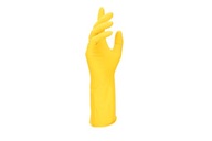 Rękawice lateksowe MERCATOR yellow gospodarcze S