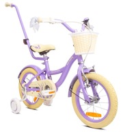 Rower Sun Baby Flower Bike 14" Fioletowy