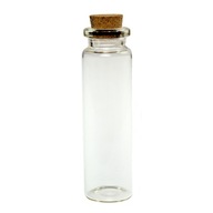 Buteleczka rKonik szklana 20 x 75 mm z korkiem