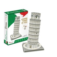 PUZZLE 3D Šikmá veža v Pise