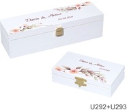 Pudełko pamiątka ślub na banknoty +pudełko na wino