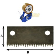 Ostrze zębate, nóż do dyspensera 48mm - Wymienne