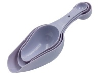 KONYHAI SPATULA MÉRŐPOHÁR SZETT LAPÁT 3 DB-OS LILA KONYHAI MÉRŐPOHÁR