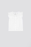 Coccodrillo t-shirt dziecięcy biały bawełna rozmiar 164 (159 - 164 cm)