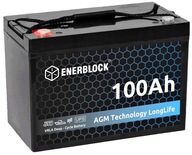 Akumulator Enerblock 12 V 100 Ah