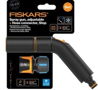 FISKARS Zestaw Pistolet zraszający + szybkozłączka