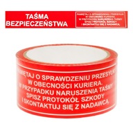 Taśma pakowa Pakova 48 mm x 45 m czerwona