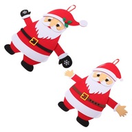 DIY plstený vianočný snehuliak Santa Claus Miniatures Christ
